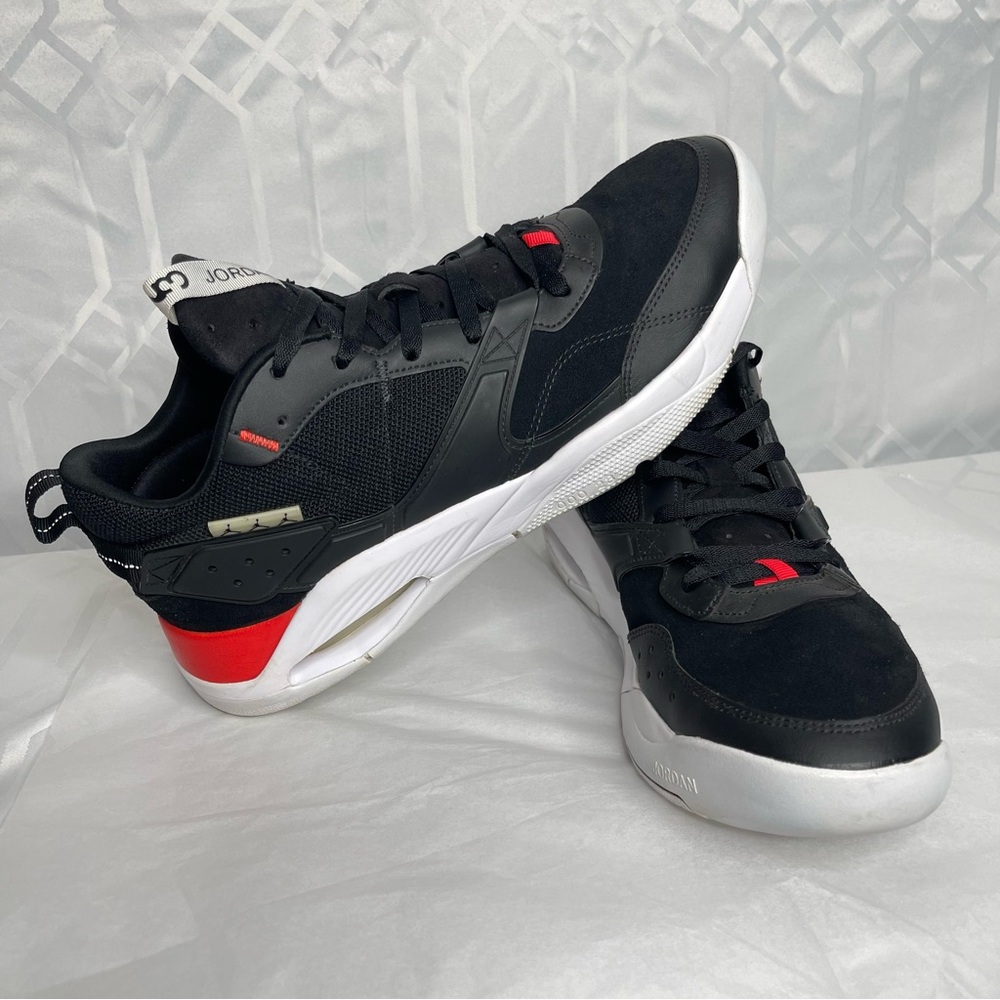 Jordan Air NFH Black White Chili Red Athletic Sneaker Men’s Size 13